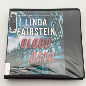 Blood Oath Linda Fairstein Audiobook‎ 8CD Unabridged Barbara Rosenblat
